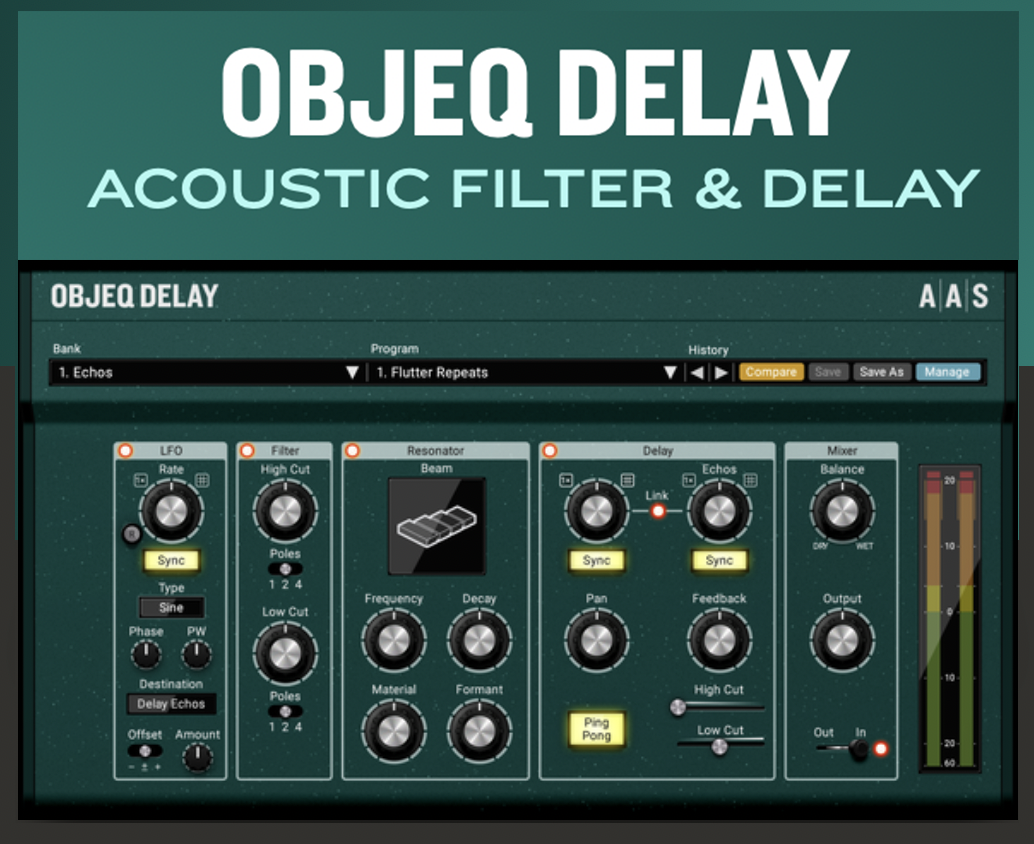 AAS Applied Acoustics Systems Objeq Delay
